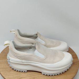 Converse Chuck Taylor All Star Run Star Hike Sneaker-Women-Size 6.5-Tan-Slip On